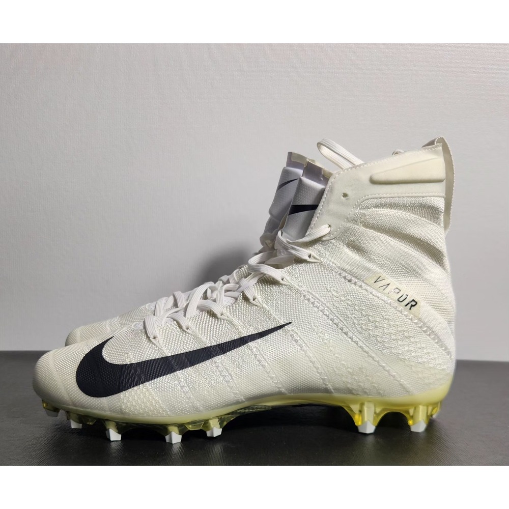 Nike Vapor Untouchable 3 Elite Football Cleats White AO3006-100 Men Size 12.5